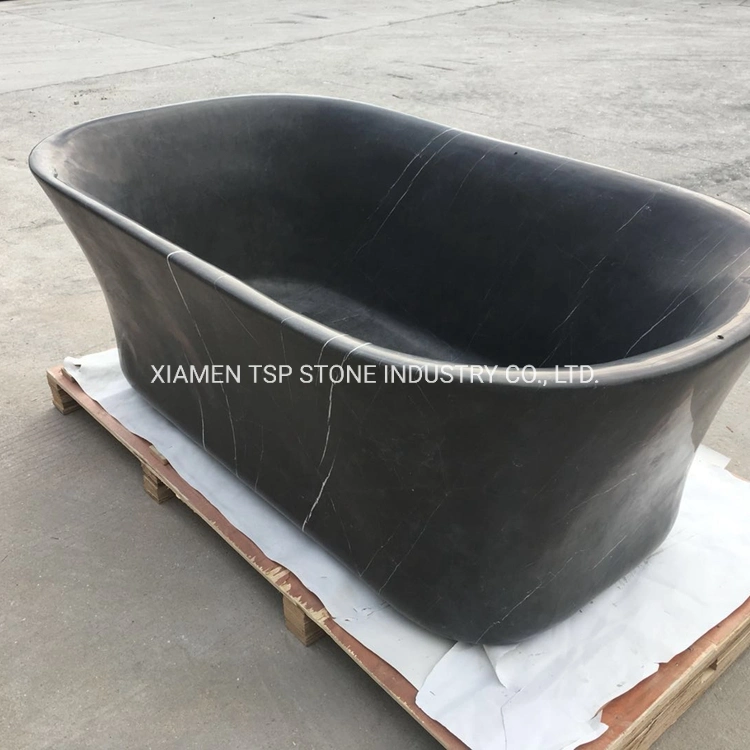 Natural Stone Oval/Retangle/Square/Circular/ Coner/Ellipse Freestanding/Pedestal Onyx/Granite/Marble Stone Bathtub for Bathroom Bath Tub